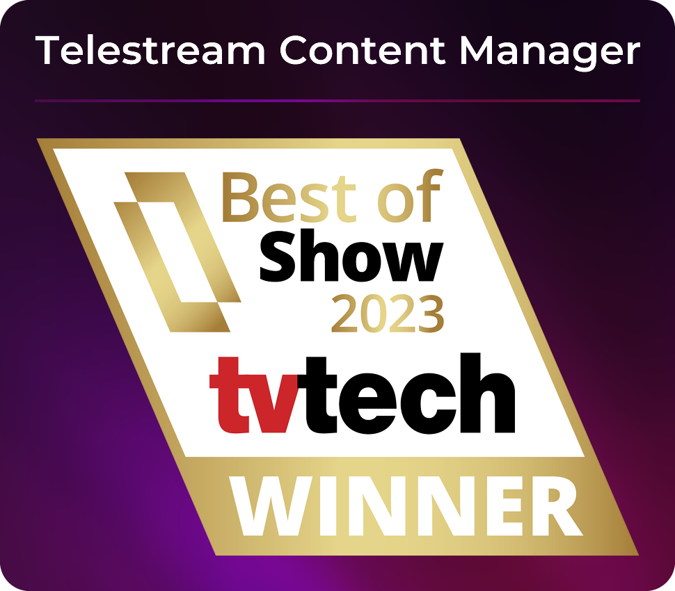 TV Tech Best of Show Award at 2023 NAB Show