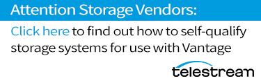 Vantage Storage Self Qualification