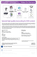 Video transcoding and workflow automation - Benchmarks