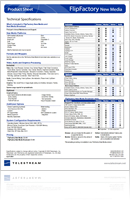 FlipFactory New Media Technical Specifications