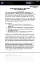 Government and Parliamentary Applications