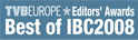 TVB Europe - Best of IBC 2008 Award