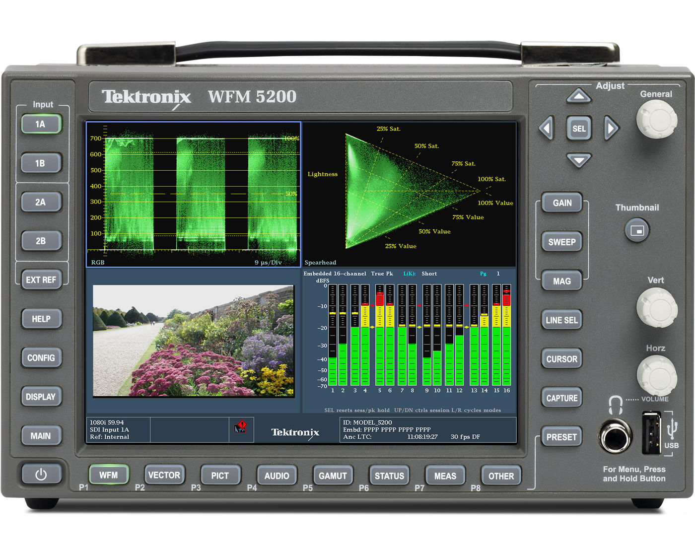 Waveform Monitor 5000 Front