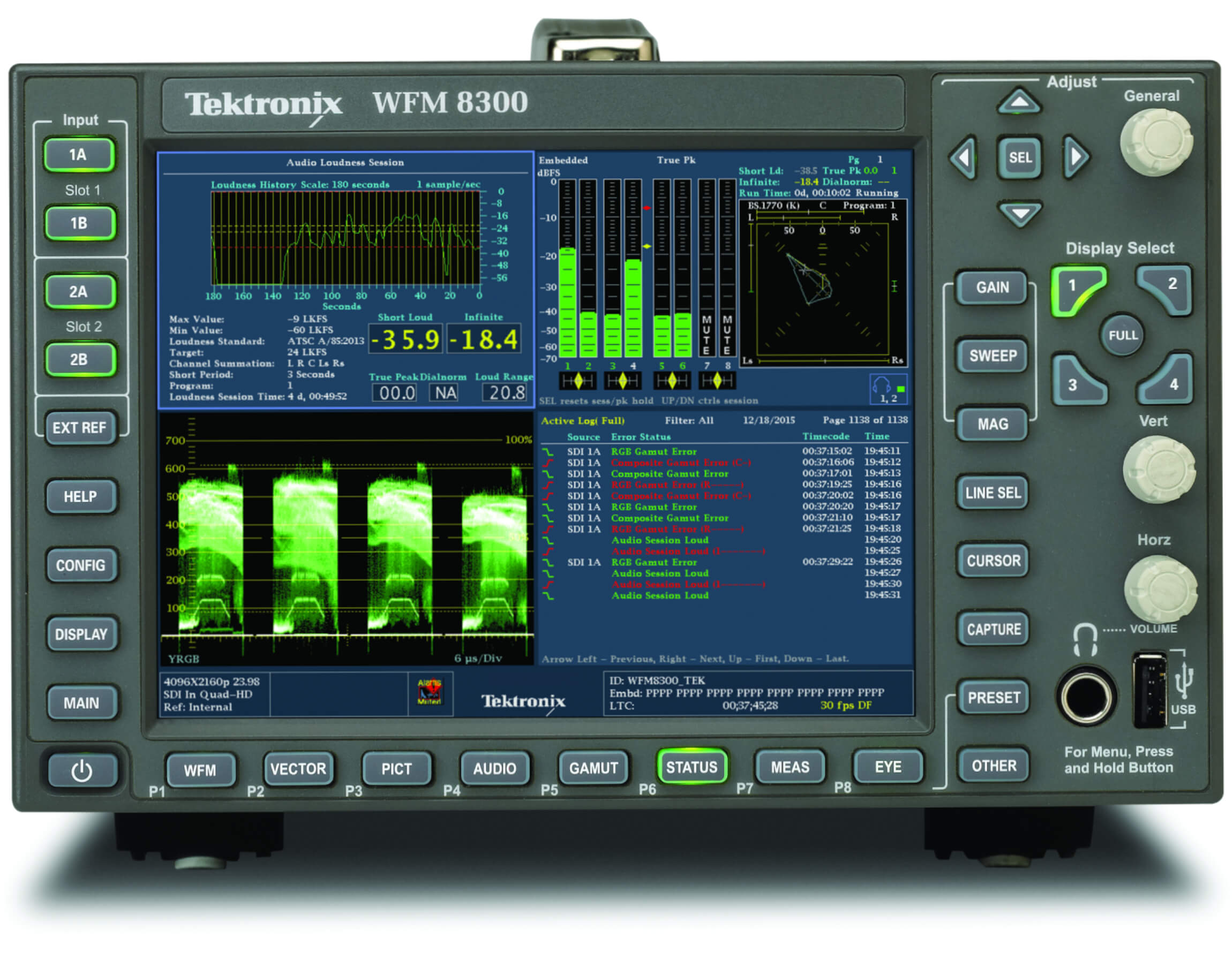 Wave Form Monitor 8000 Front