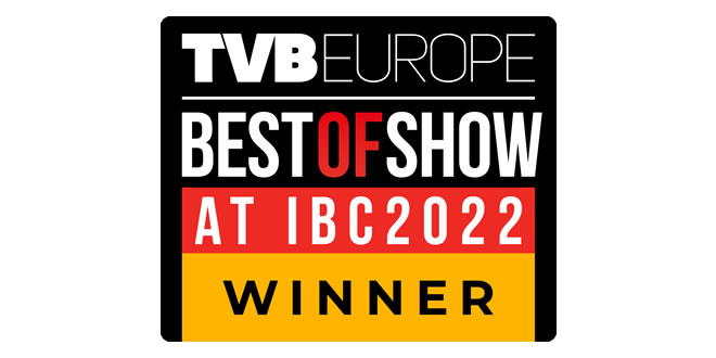 TVBEurope Best of Show at IBC 2022