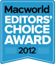 Macworld Editors' Choice Award 2012