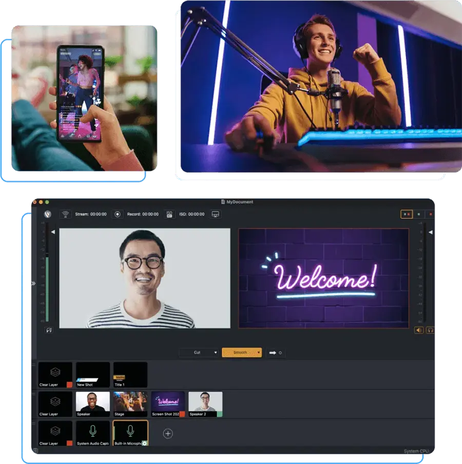 wirecast components