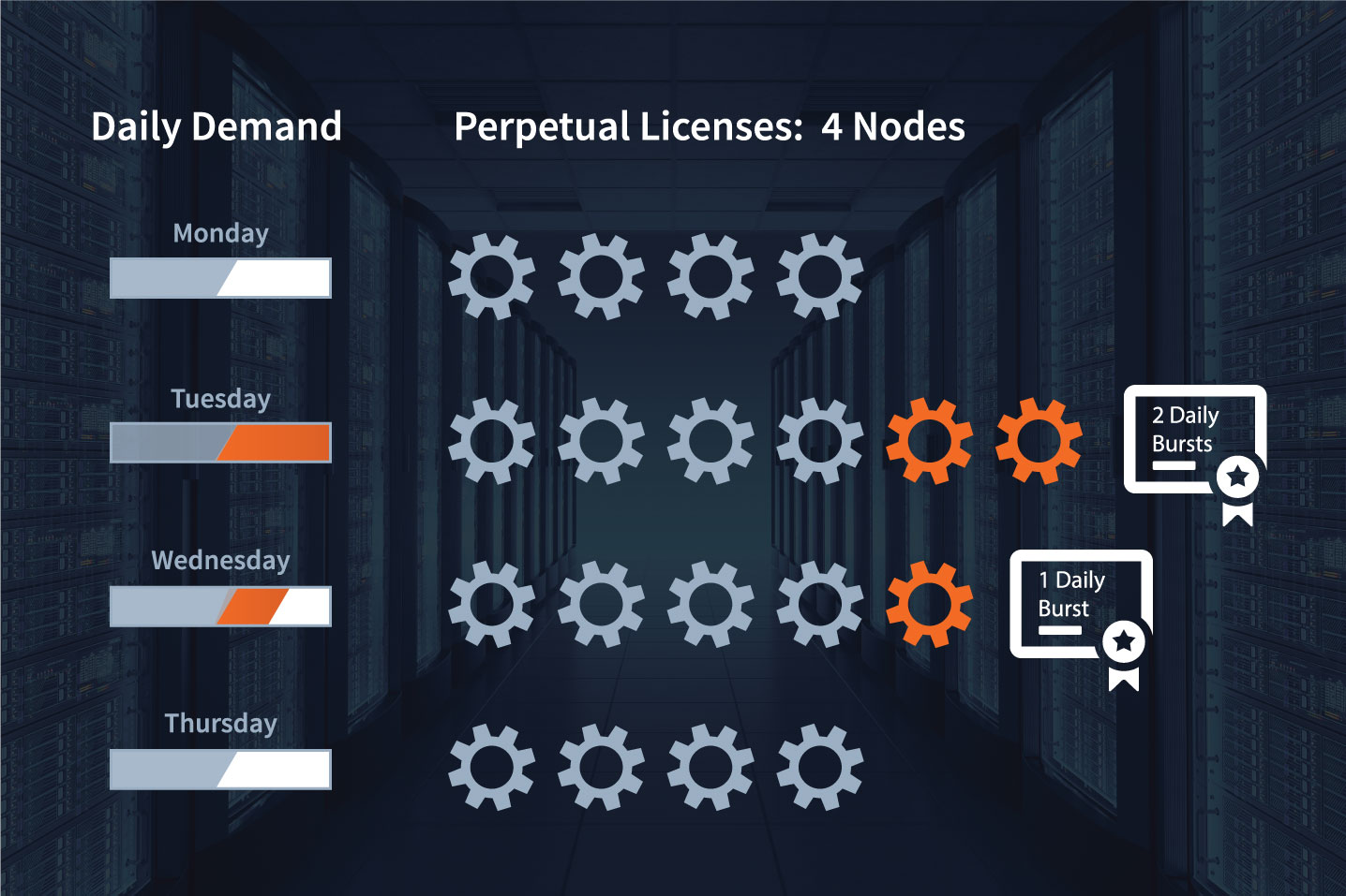 elastic domain daily licenses