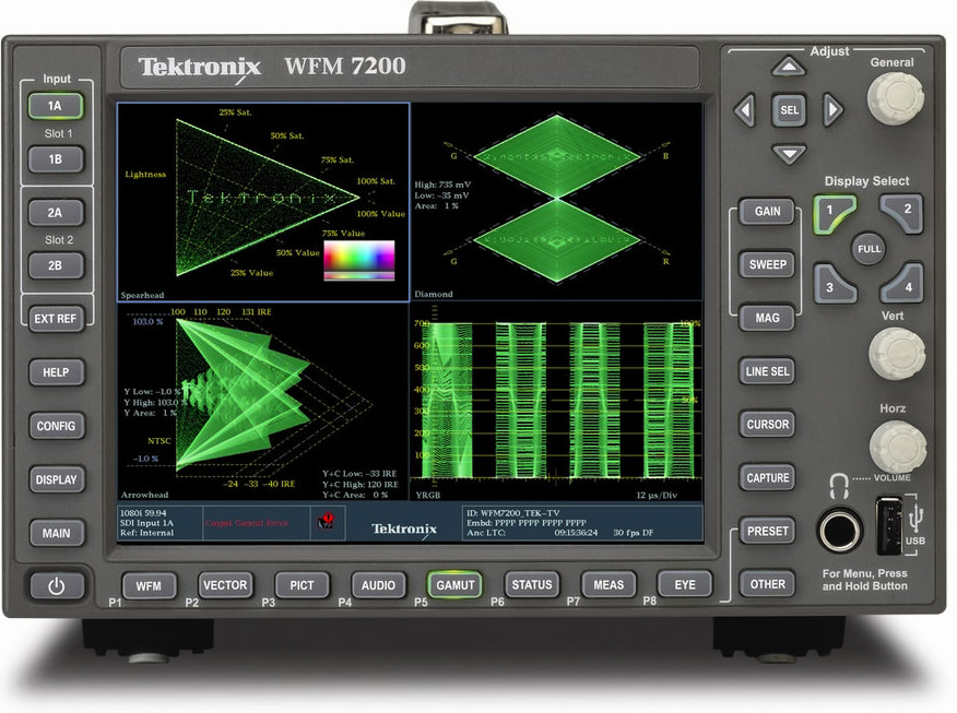 Waveform Monitor 7000 Front