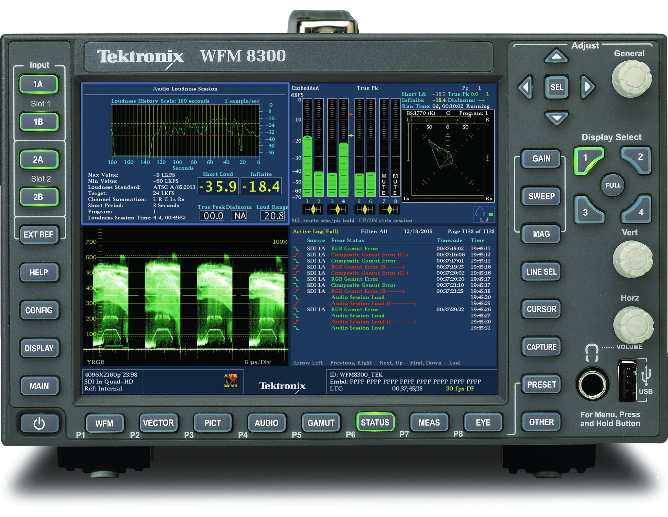 Wave Form Monitor 8000 Front