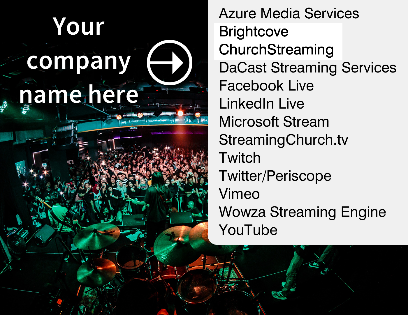Live video streaming production software Telestream Wirecast Partners