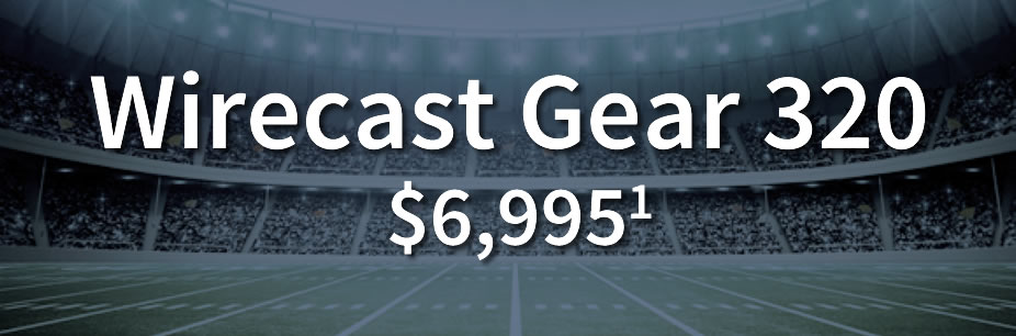 Live Streaming Video Production Turnkey System Telestream Wirecast Gear